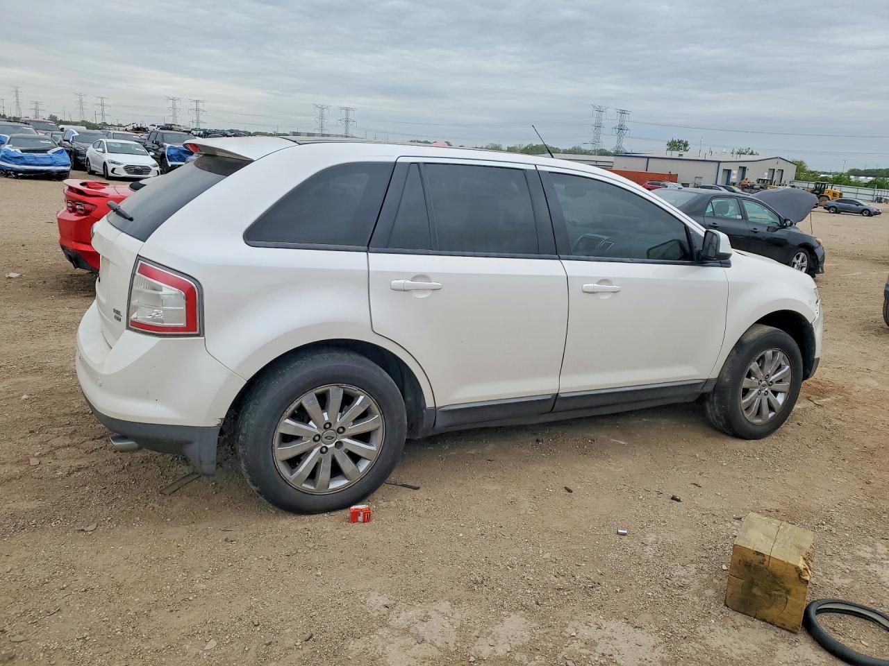 2010 Ford Edge Sel Белый vin: 2FMDK4JC3ABB03291