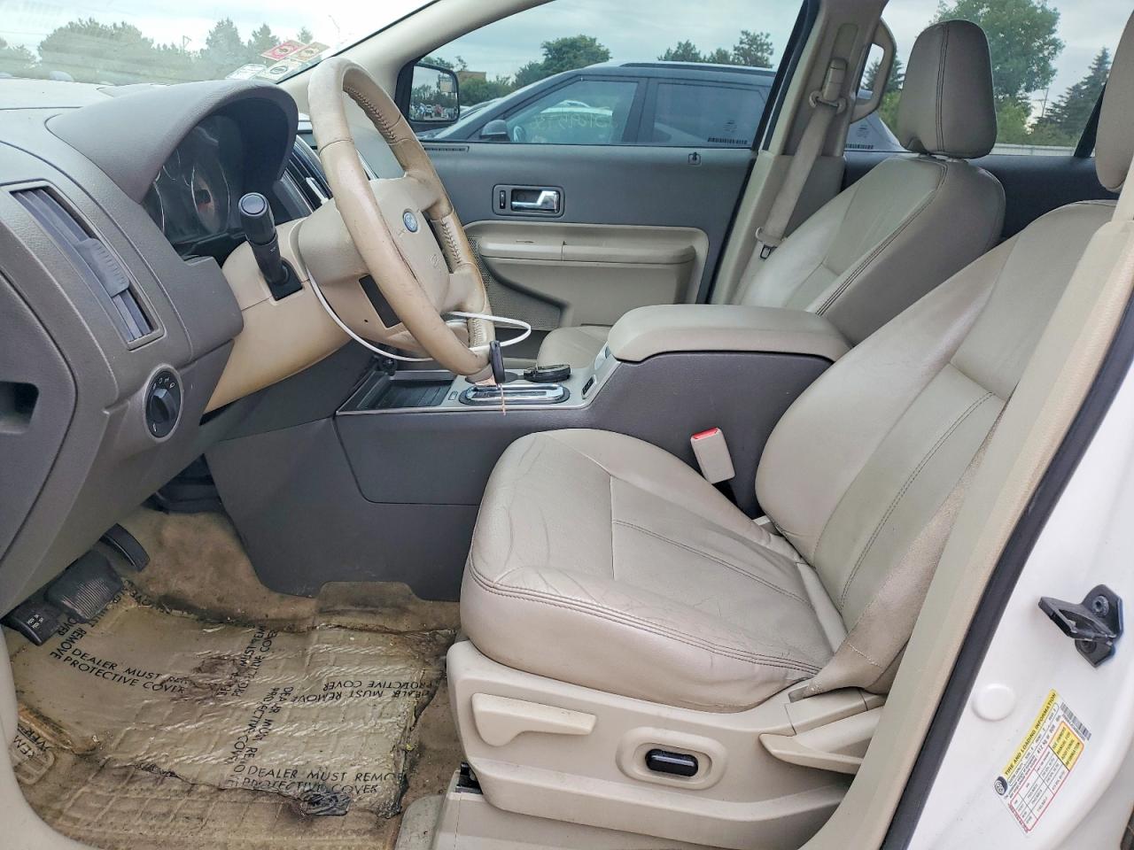 2010 Ford Edge Sel Белый vin: 2FMDK4JC3ABB03291