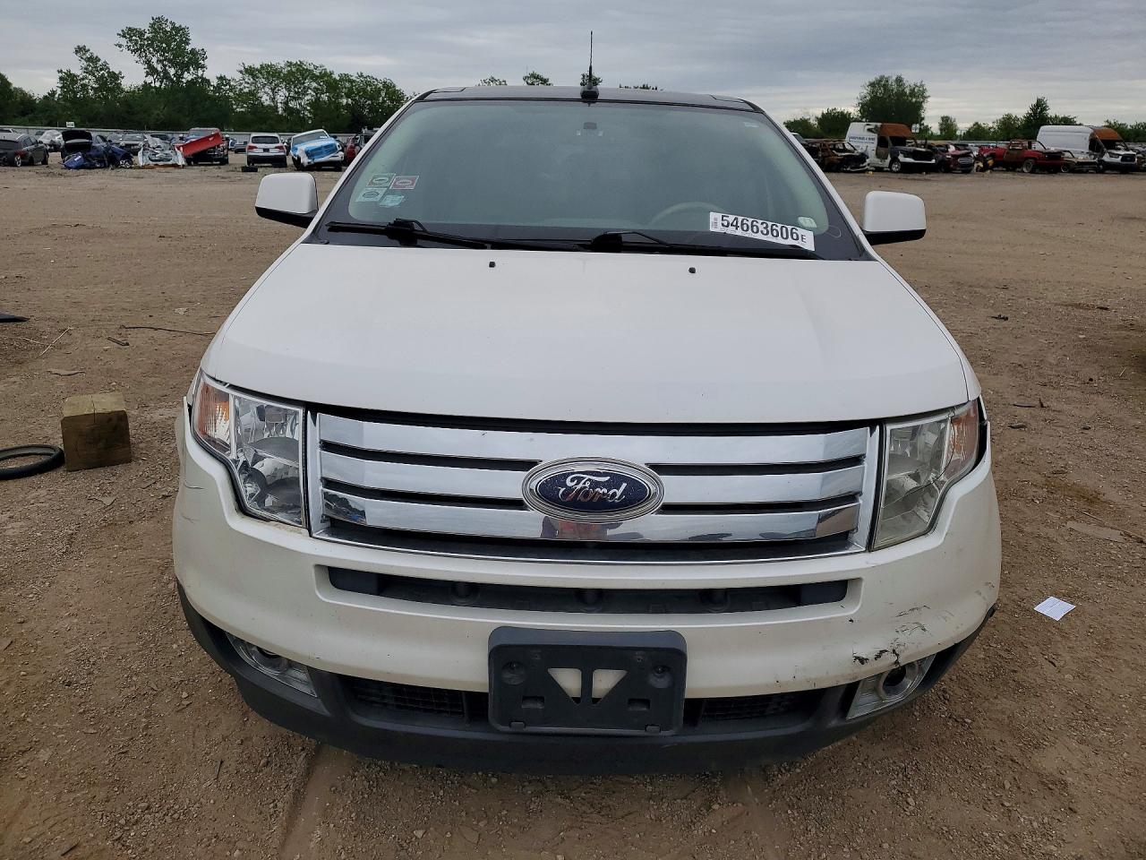 2010 Ford Edge Sel Белый vin: 2FMDK4JC3ABB03291