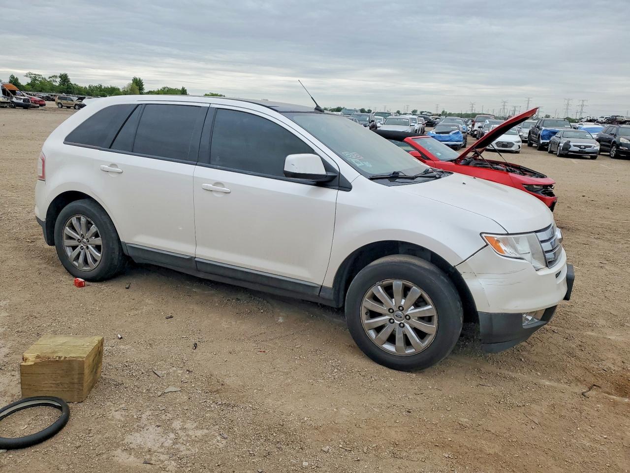 2010 Ford Edge Sel Белый vin: 2FMDK4JC3ABB03291
