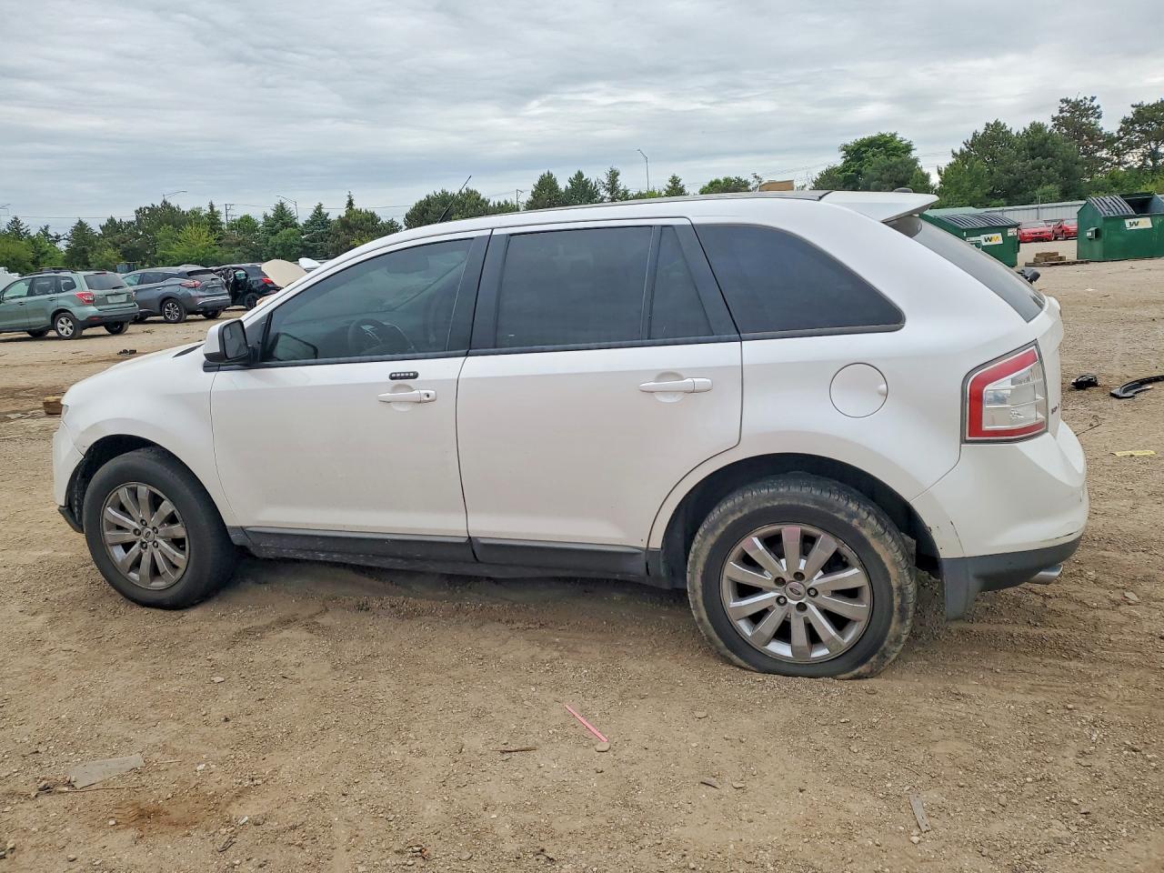 2010 Ford Edge Sel Белый vin: 2FMDK4JC3ABB03291