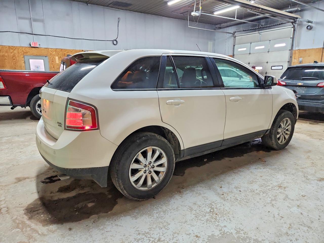 2010 Ford Edge Sel White vin: 2FMDK4JC3ABB73020
