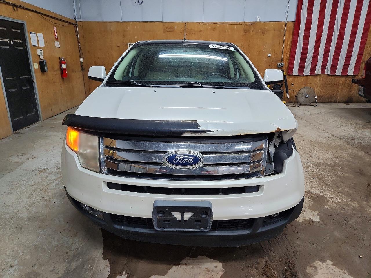 2010 Ford Edge Sel White vin: 2FMDK4JC3ABB73020