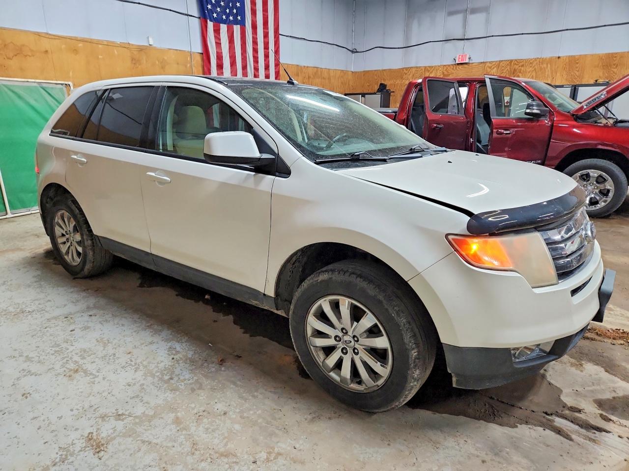 2010 Ford Edge Sel White vin: 2FMDK4JC3ABB73020