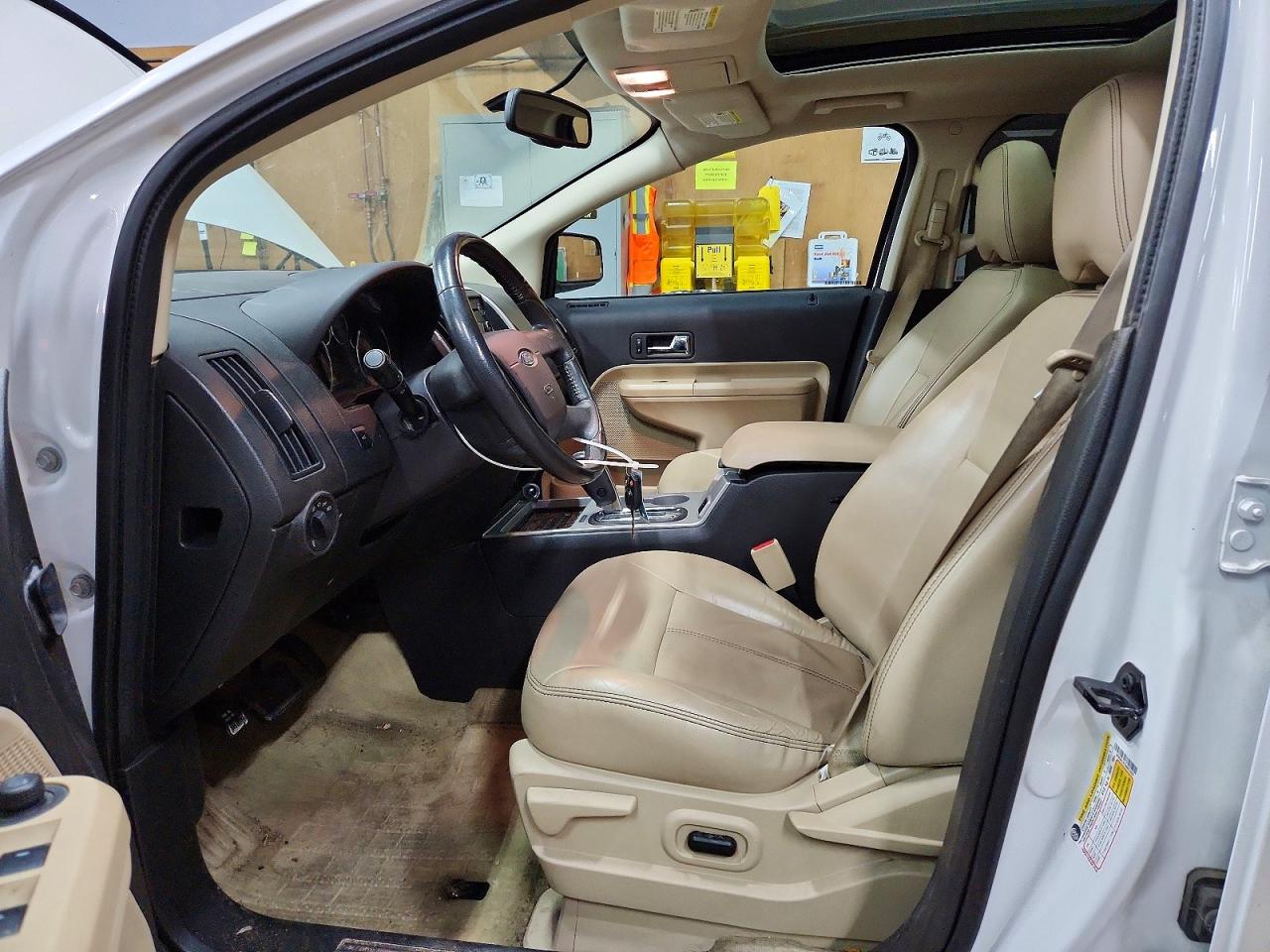 2010 Ford Edge Sel White vin: 2FMDK4JC3ABB73020