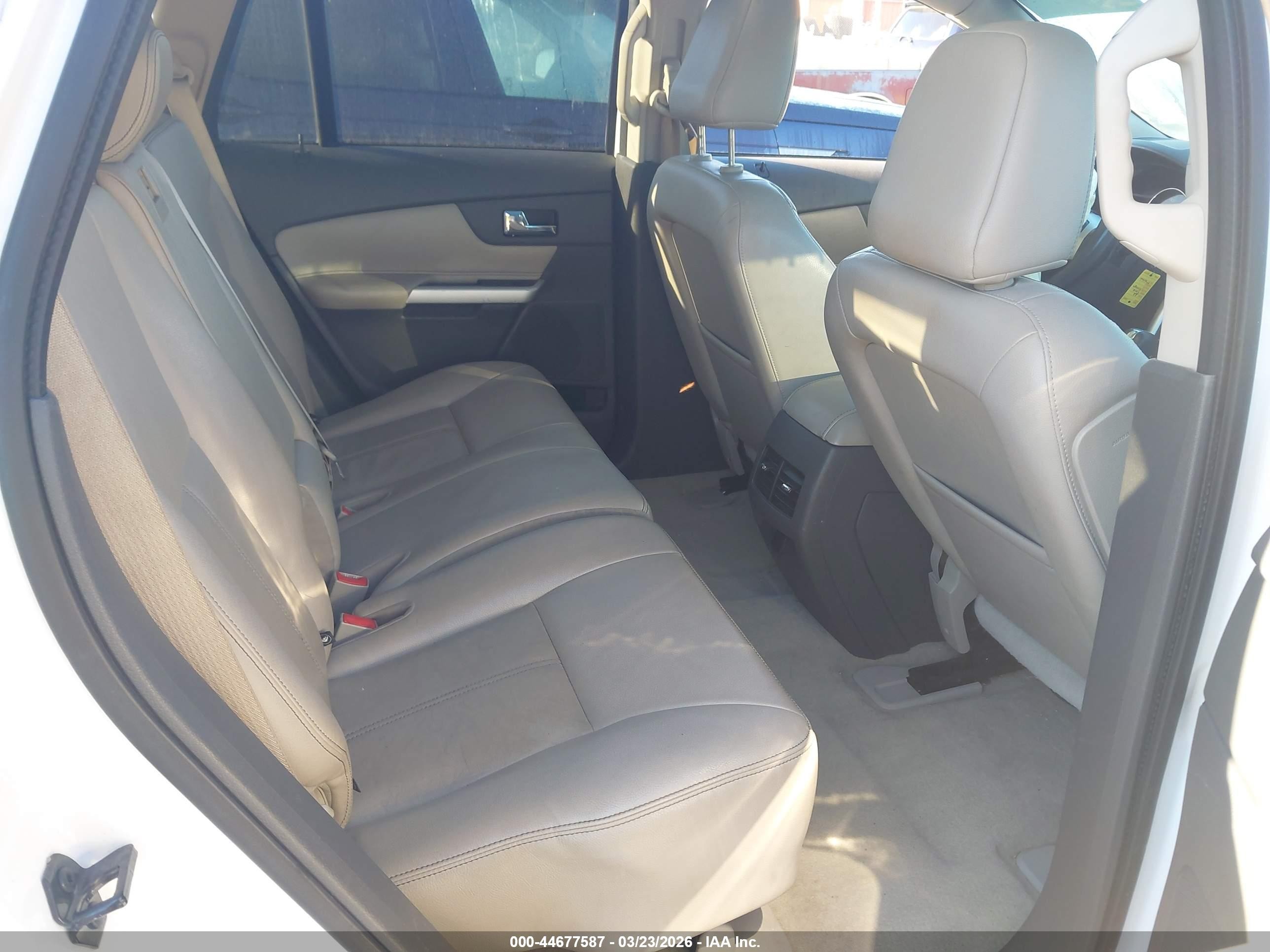 2011 Ford Edge Sel White vin: 2FMDK4JC3BBA90995