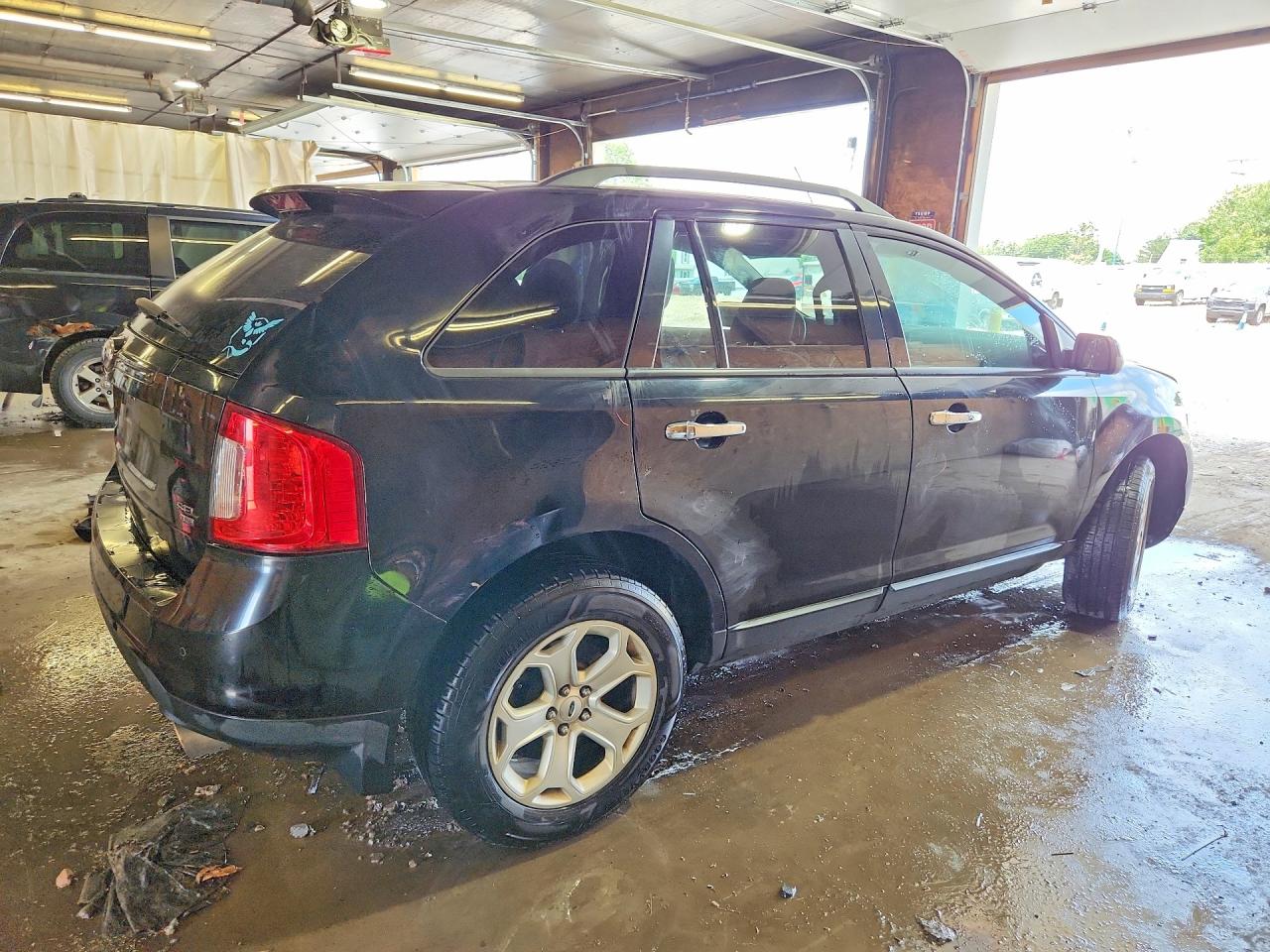 2011 Ford Edge Sel Black vin: 2FMDK4JC3BBB49625
