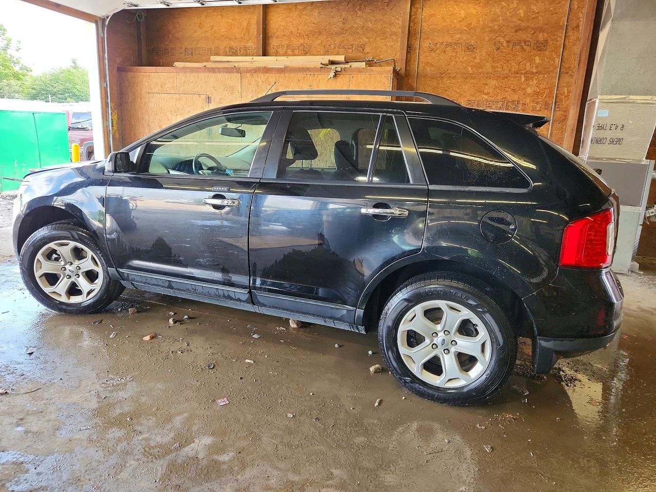 2011 Ford Edge Sel Black vin: 2FMDK4JC3BBB49625