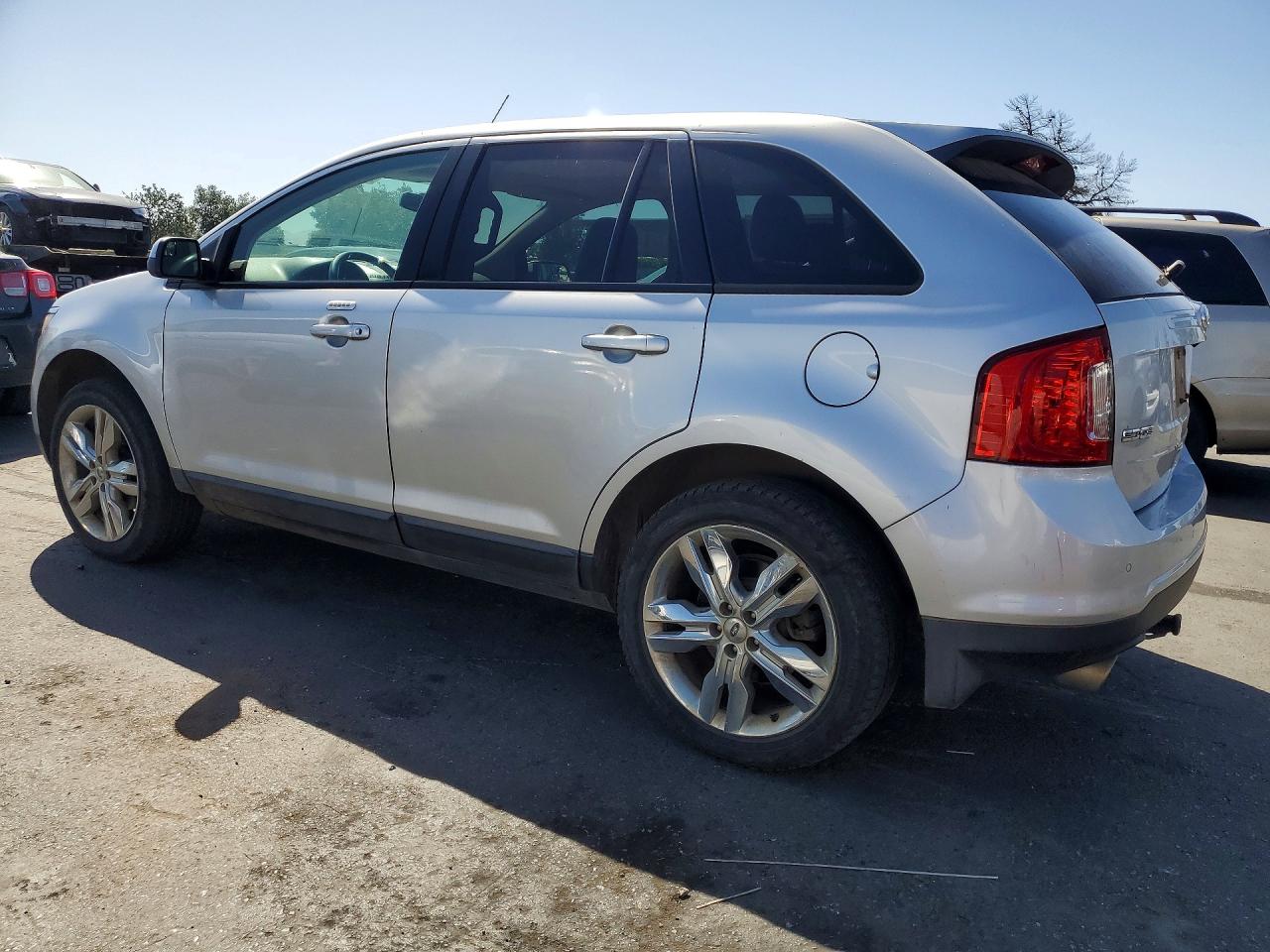 2012 Ford Edge Sel Silver vin: 2FMDK4JC3CBA04442