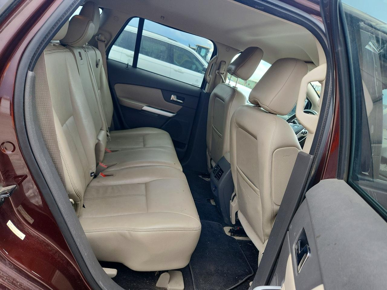 2012 Ford Edge Sel Burgundy vin: 2FMDK4JC3CBA27686