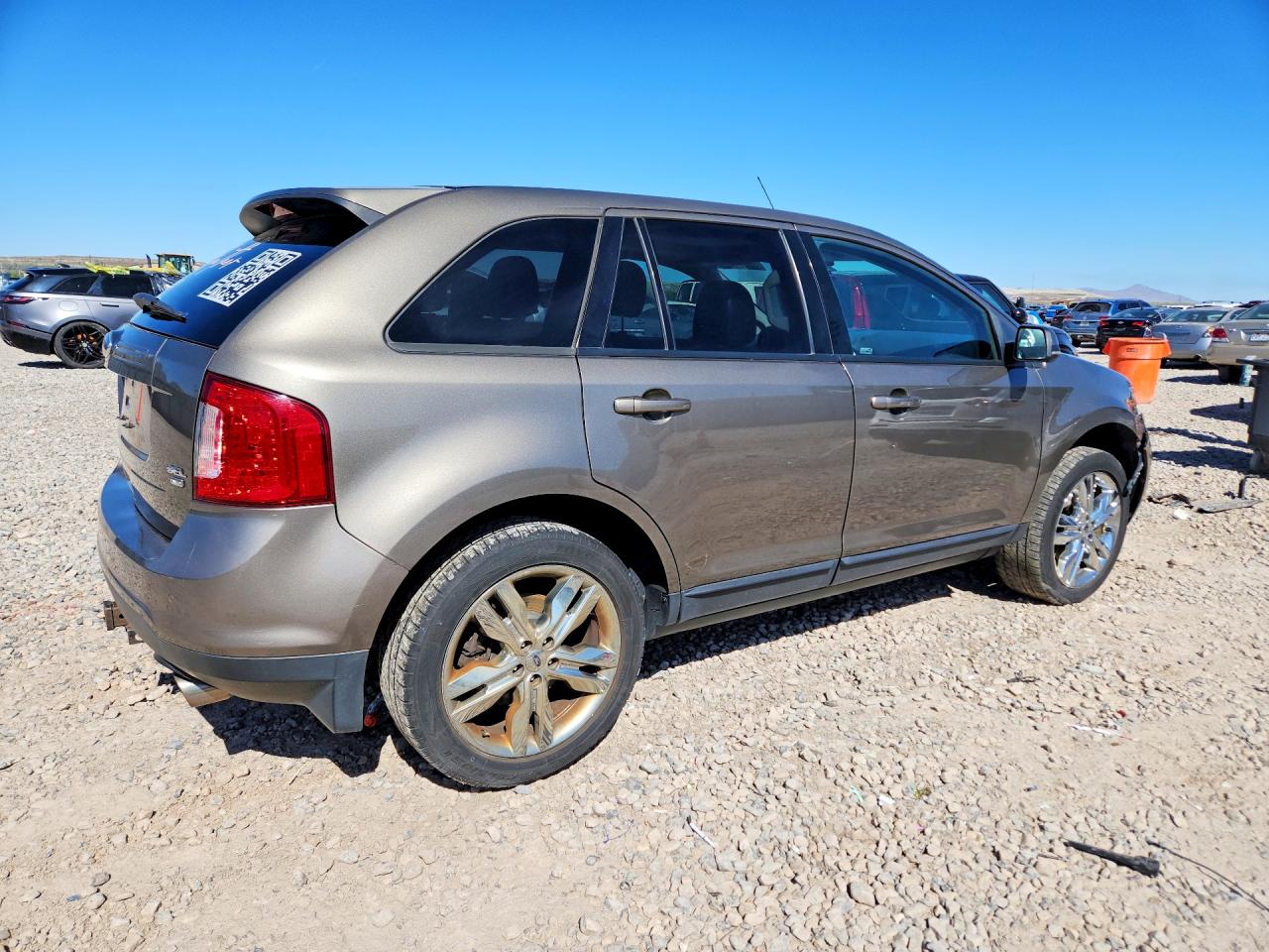 2012 Ford Edge Sel Beige vin: 2FMDK4JC3CBA81490