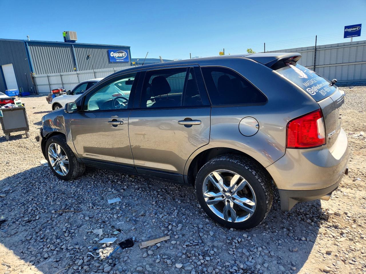 2012 Ford Edge Sel Beige vin: 2FMDK4JC3CBA81490