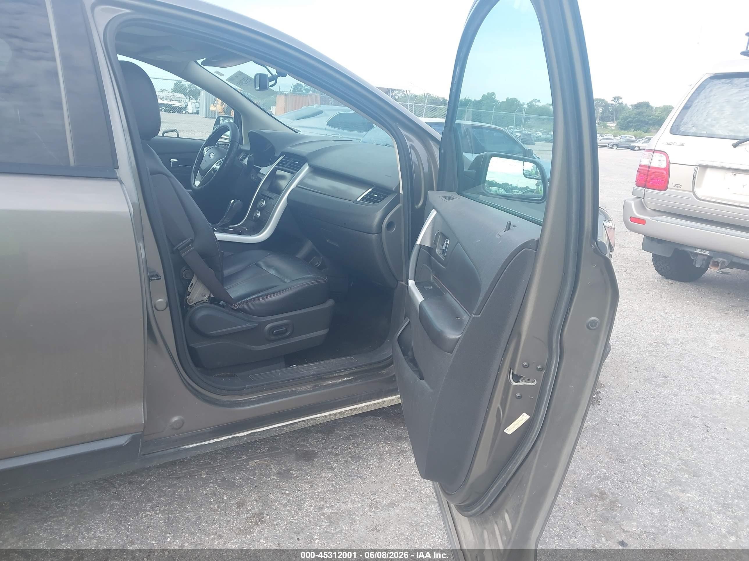 2013 Ford Edge Sel Серый vin: 2FMDK4JC3DBB20922