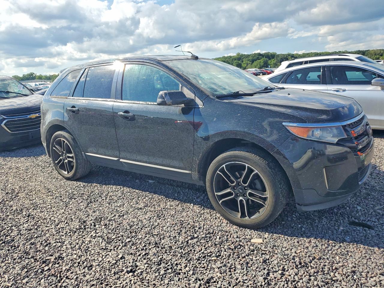 2013 Ford Edge Sel Black vin: 2FMDK4JC3DBB25327