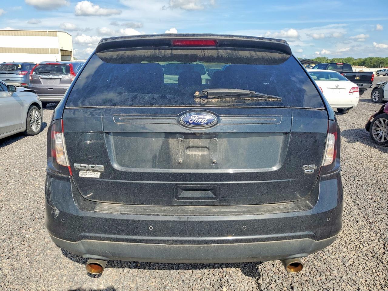 2013 Ford Edge Sel Black vin: 2FMDK4JC3DBB25327