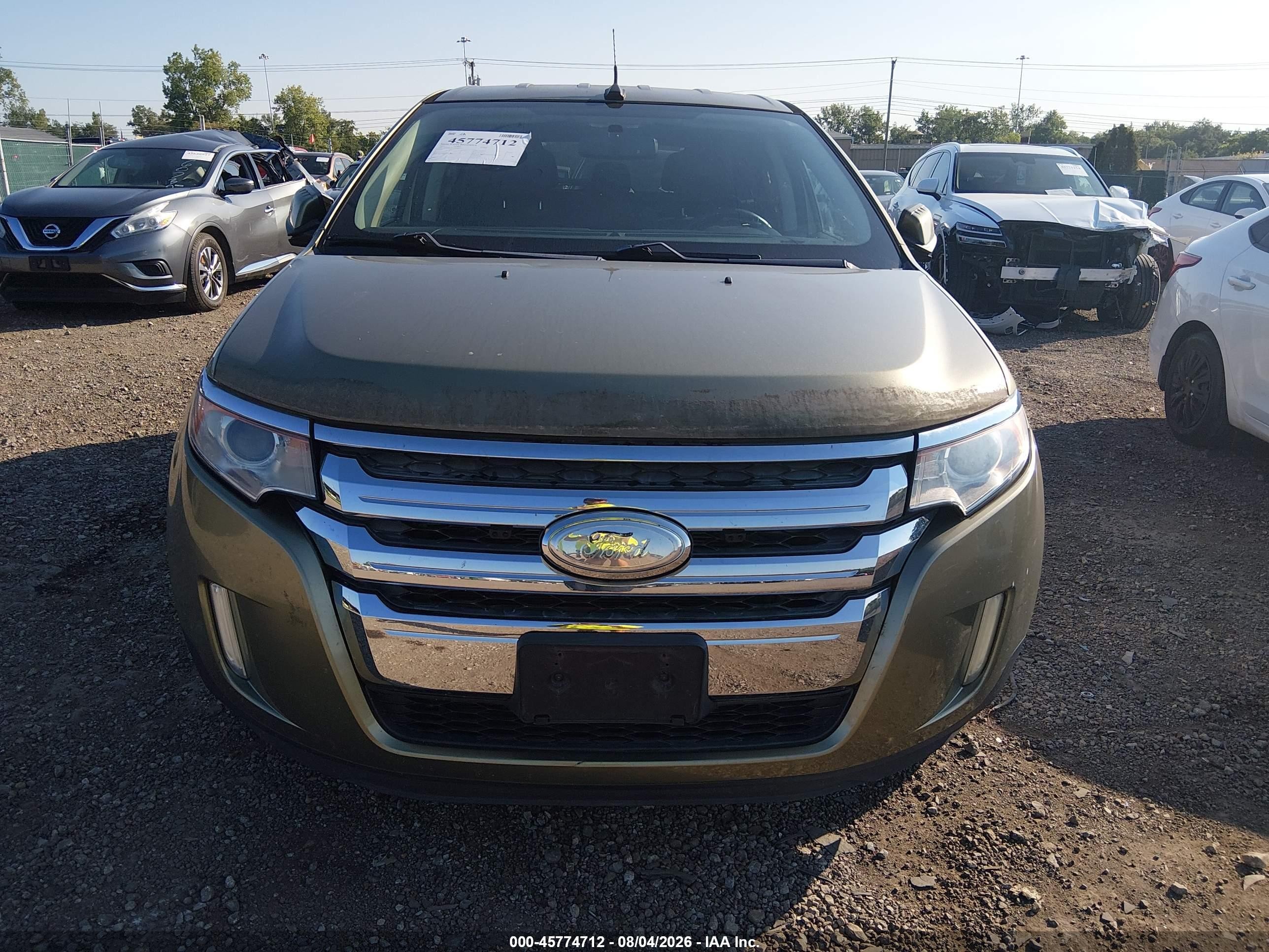 2013 Ford Edge Sel Gold vin: 2FMDK4JC3DBB69442
