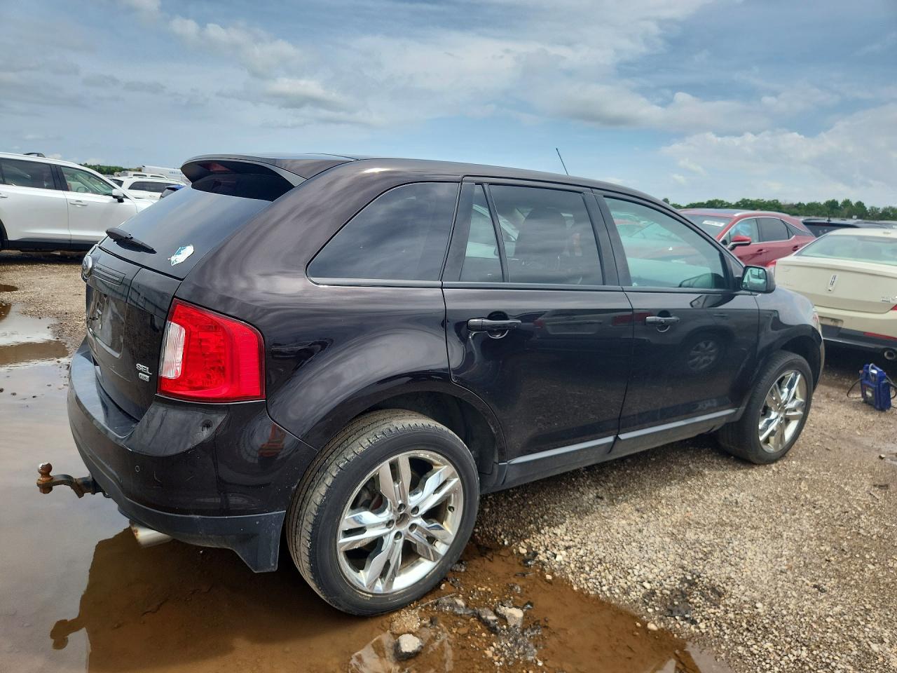 2013 Ford Edge Sel Black vin: 2FMDK4JC3DBC23578