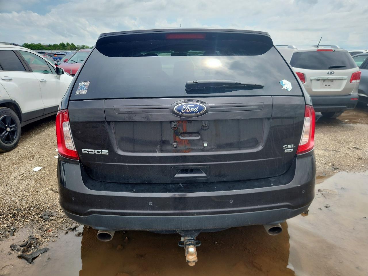 2013 Ford Edge Sel Black vin: 2FMDK4JC3DBC23578