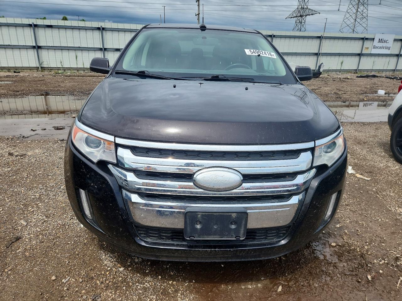 2013 Ford Edge Sel Black vin: 2FMDK4JC3DBC23578