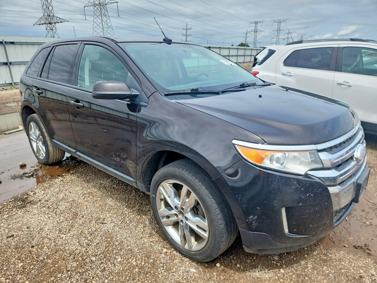 2013 Ford Edge Sel Black vin: 2FMDK4JC3DBC23578