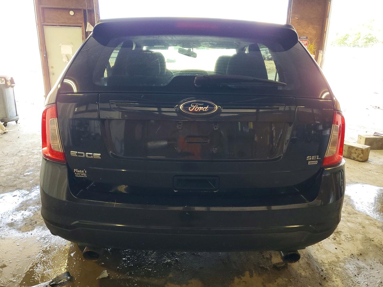 2013 Ford Edge Sel Black vin: 2FMDK4JC3DBC94828