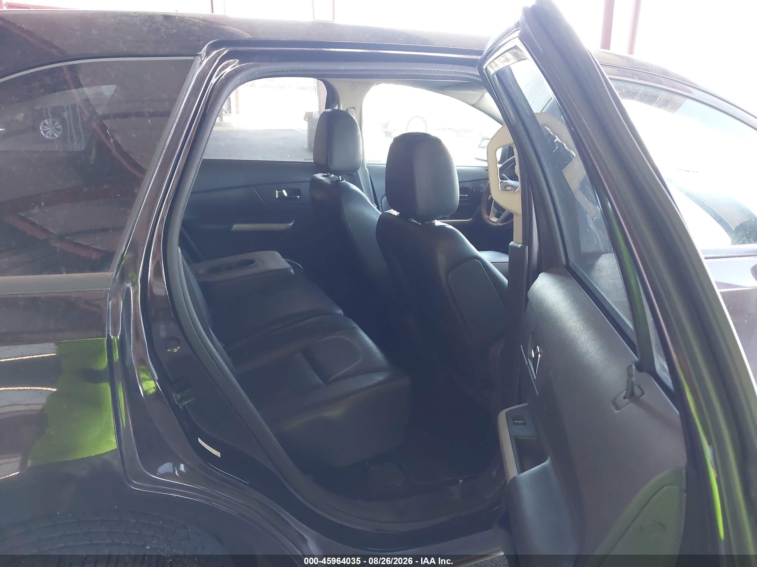 2013 Ford Edge Sel Black vin: 2FMDK4JC3DBE34764