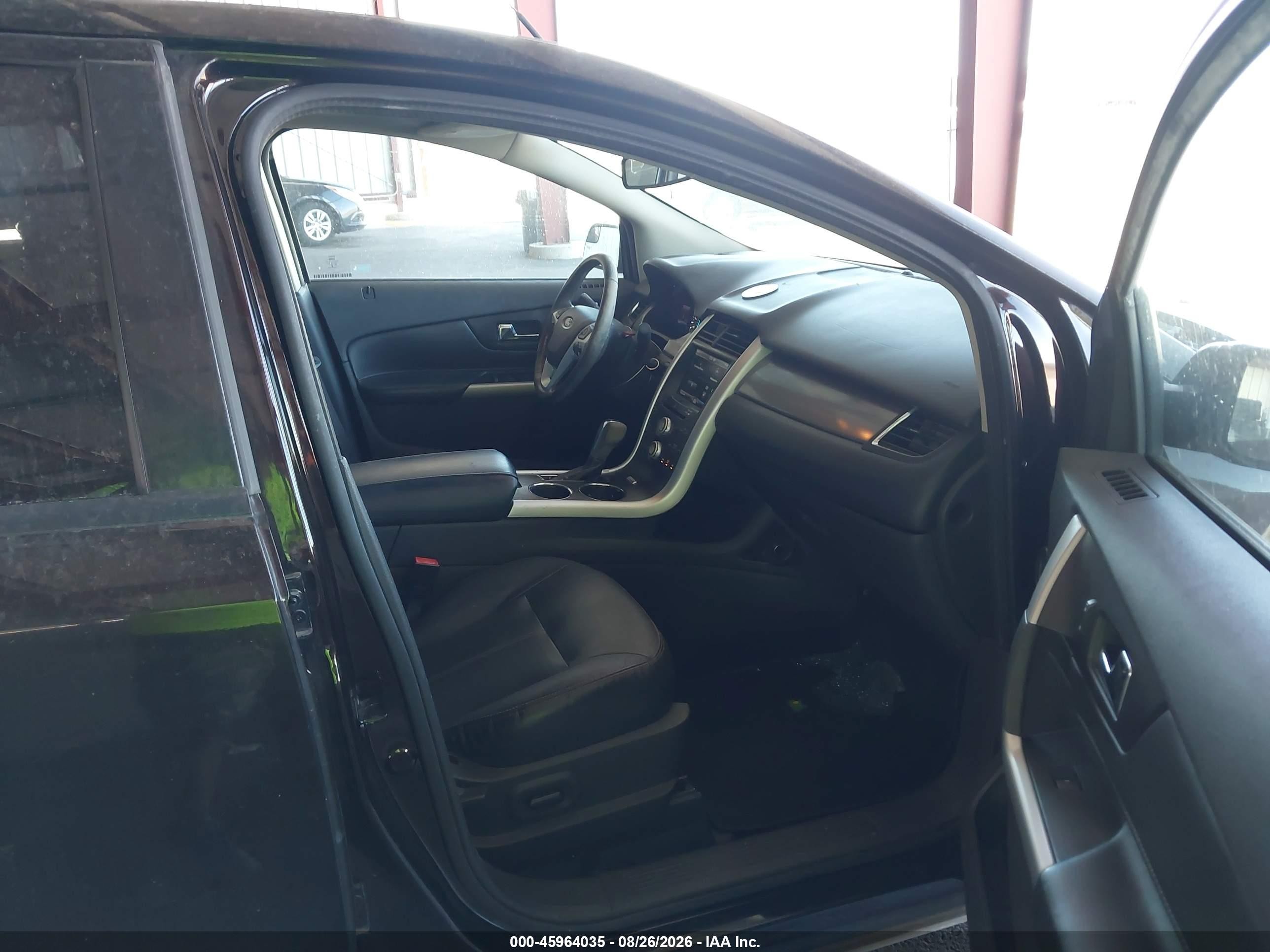 2013 Ford Edge Sel Black vin: 2FMDK4JC3DBE34764