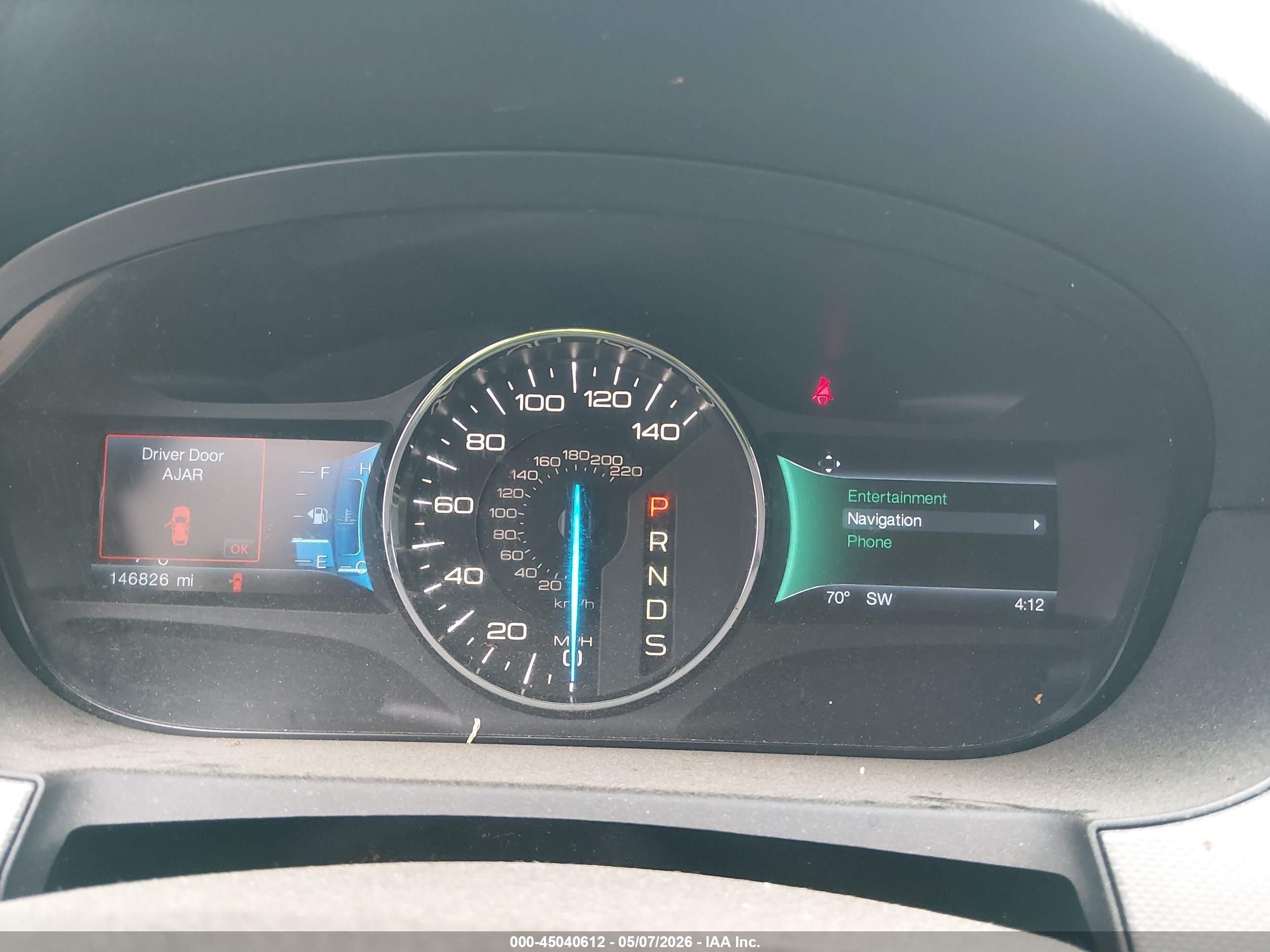 2014 Ford Edge Sel Черный vin: 2FMDK4JC3EBA14066