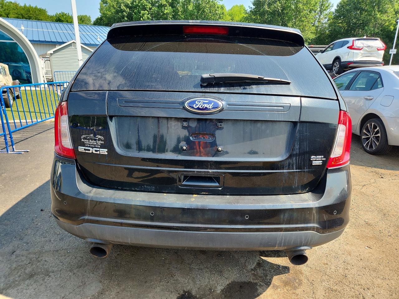 2014 Ford Edge Sel Черный vin: 2FMDK4JC3EBA93559