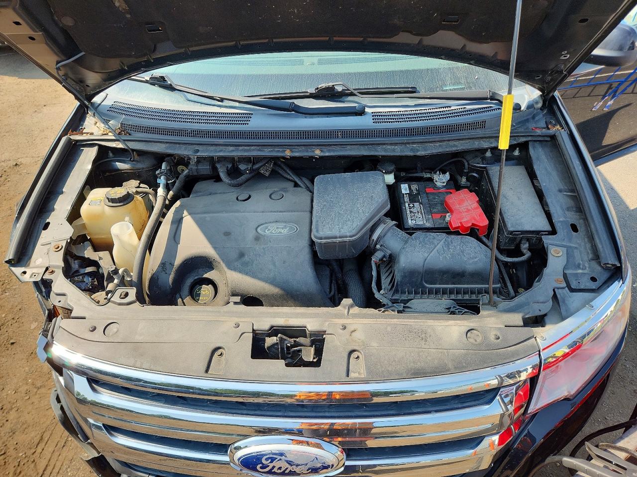 2014 Ford Edge Sel Черный vin: 2FMDK4JC3EBA93559