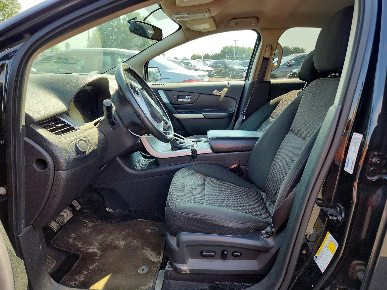2014 Ford Edge Sel Черный vin: 2FMDK4JC3EBA93559