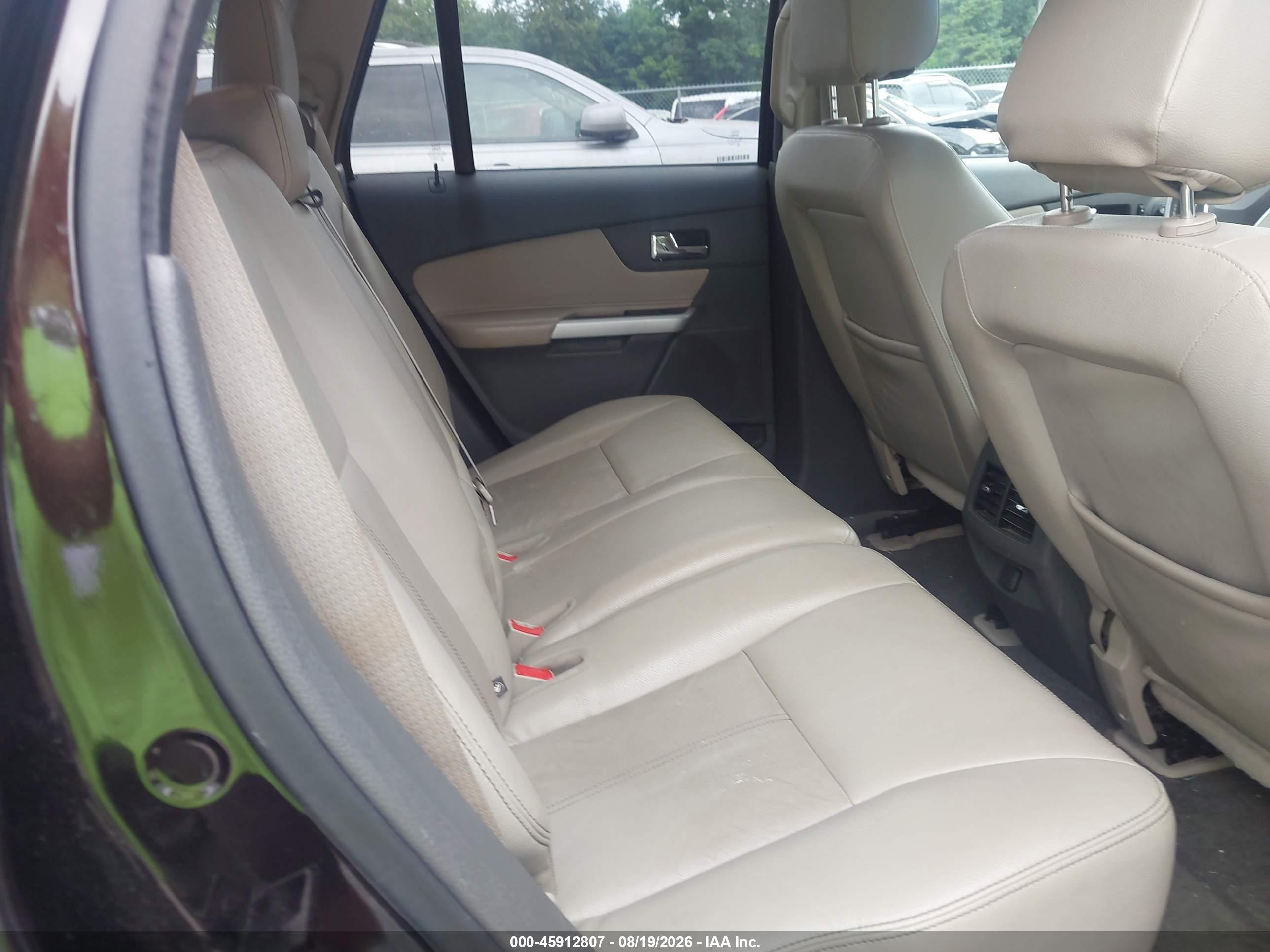 2014 Ford Edge Sel Black vin: 2FMDK4JC3EBB34143
