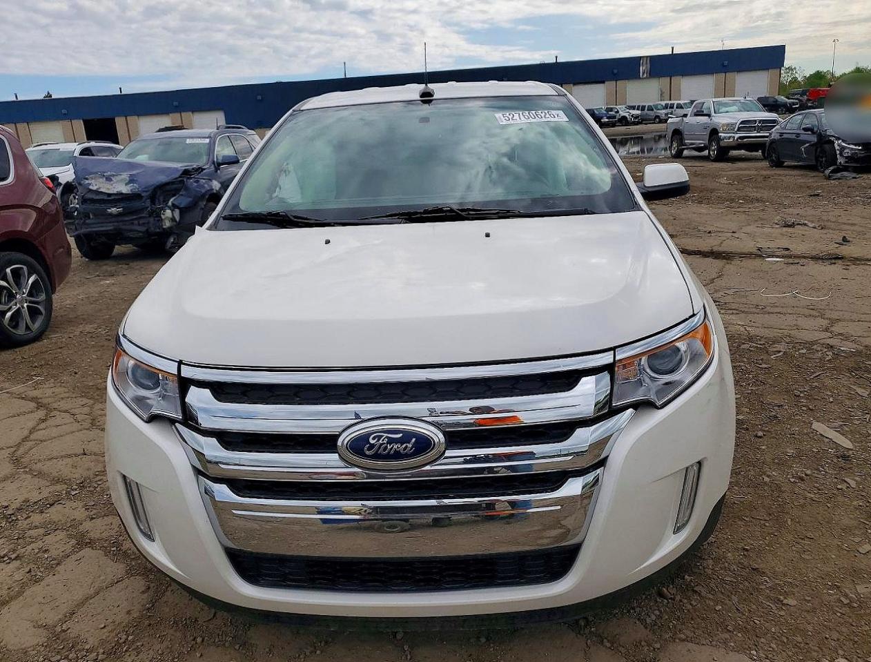 2014 Ford Edge Sel Белый vin: 2FMDK4JC3EBB63058