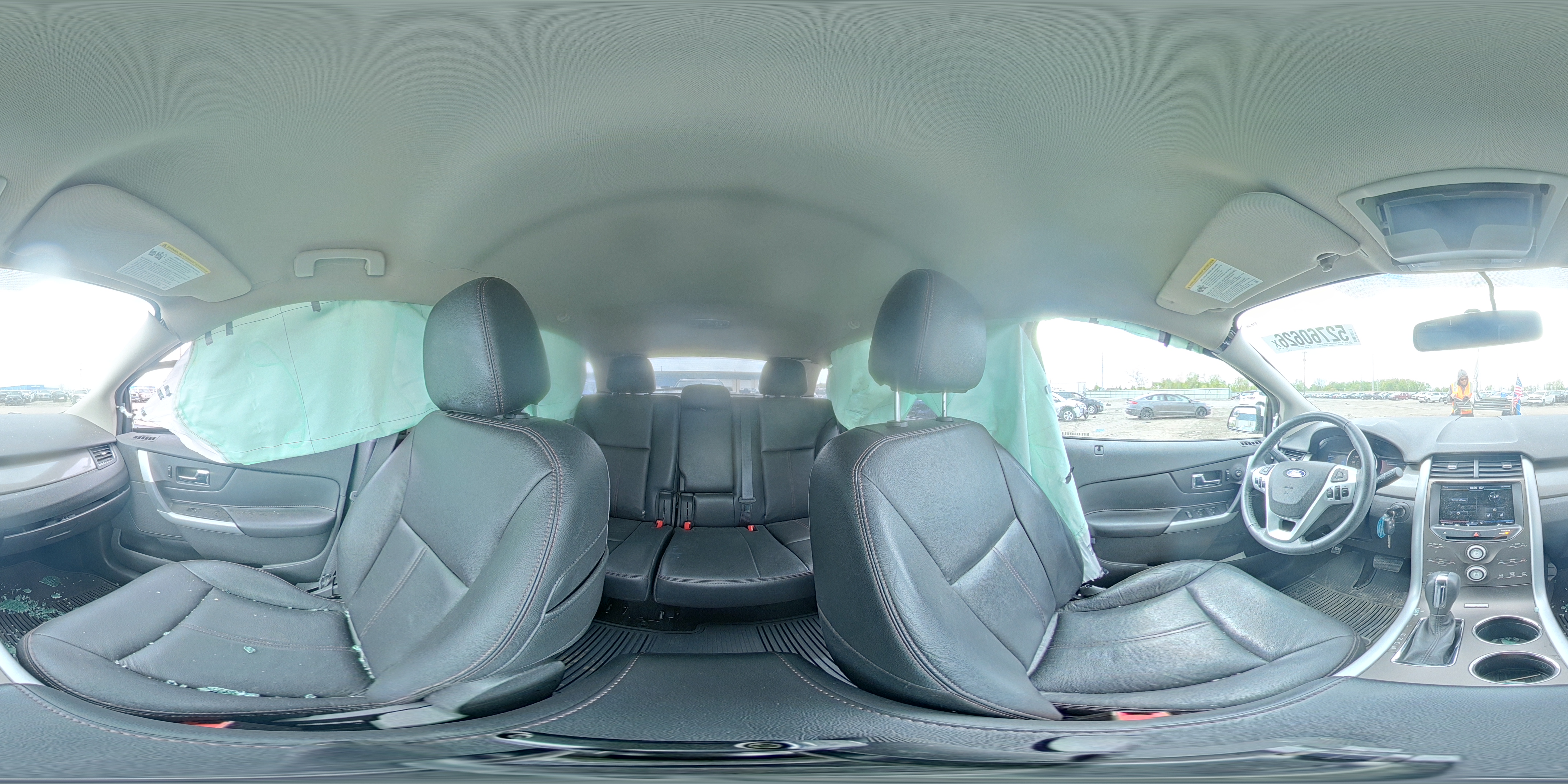 2014 Ford Edge Sel Белый vin: 2FMDK4JC3EBB63058