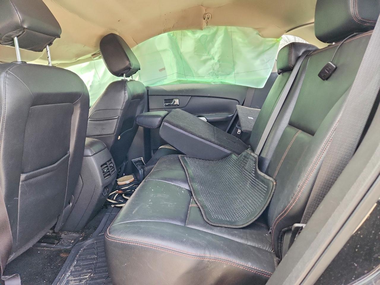 2014 Ford Edge Sel Черный vin: 2FMDK4JC3EBB73783