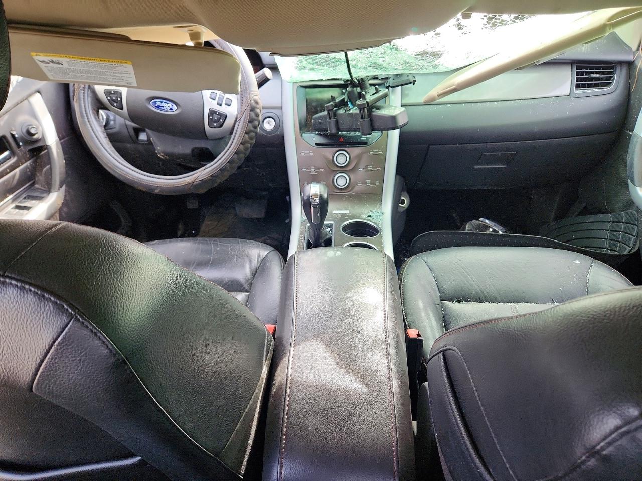 2014 Ford Edge Sel Черный vin: 2FMDK4JC3EBB73783