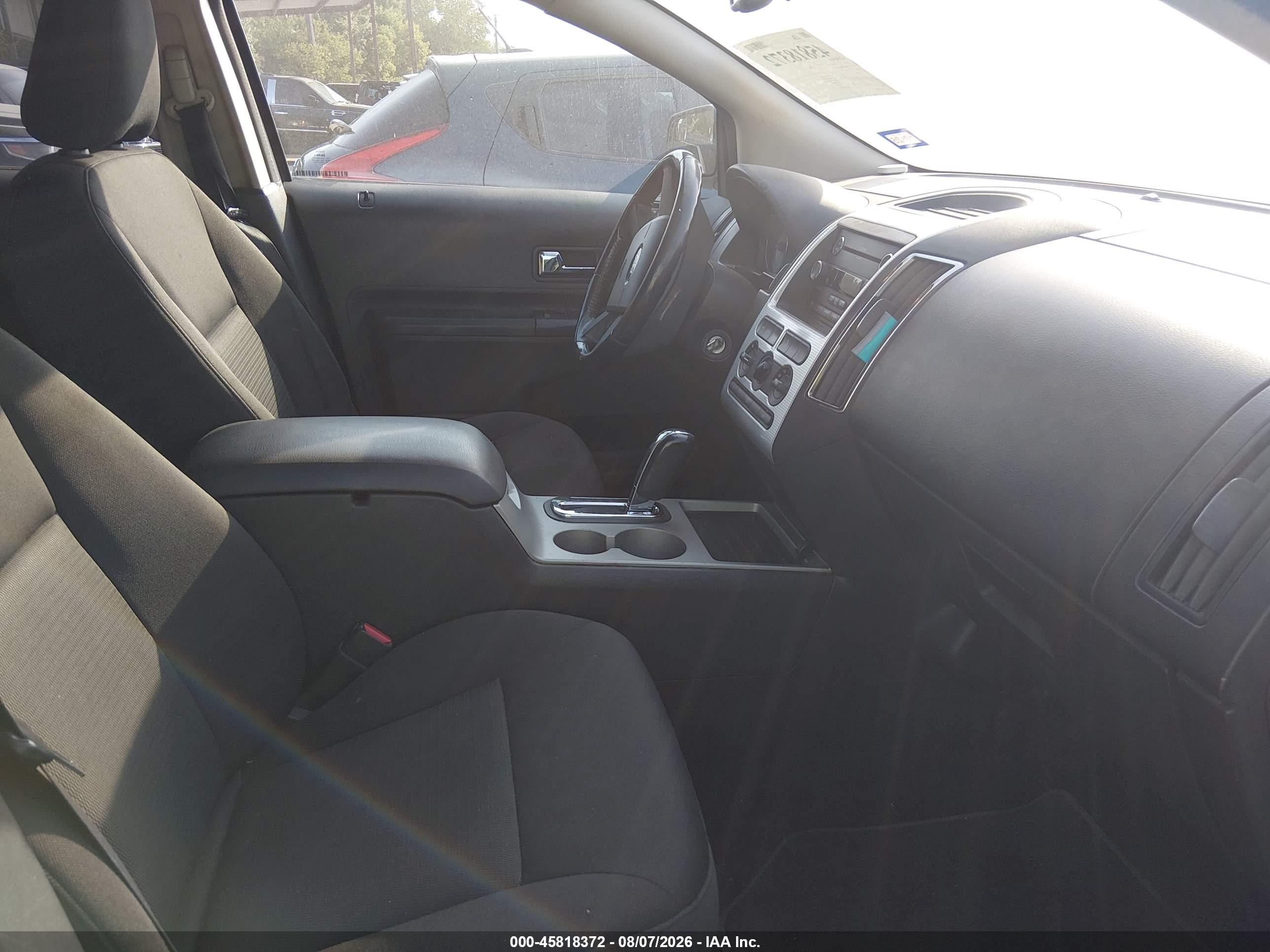 2010 Ford Edge Sel Белый vin: 2FMDK4JC4ABA40573