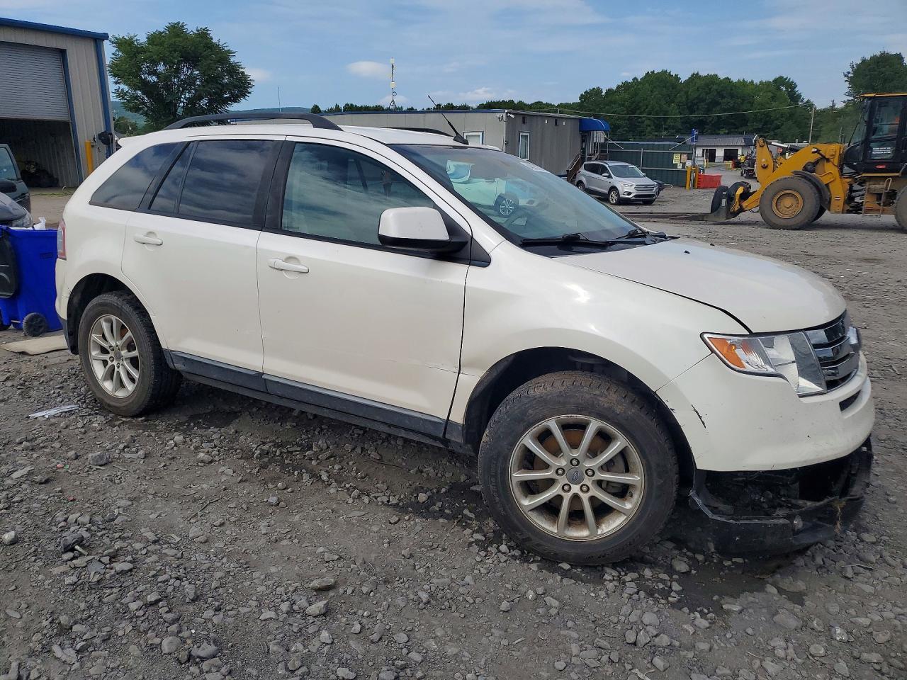 2010 Ford Edge Sel White vin: 2FMDK4JC4ABB17412