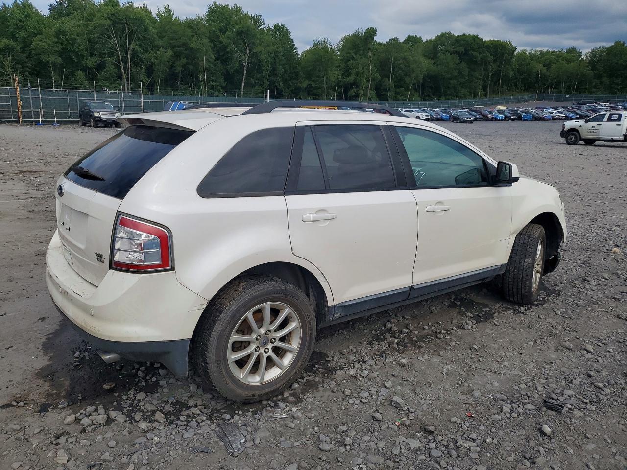 2010 Ford Edge Sel White vin: 2FMDK4JC4ABB17412