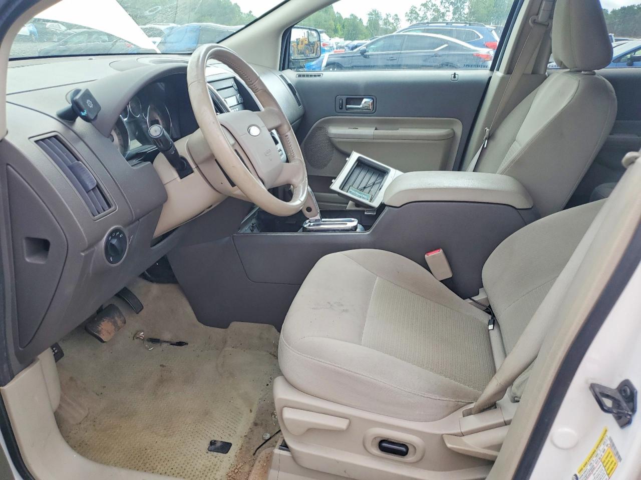 2010 Ford Edge Sel White vin: 2FMDK4JC4ABB17412