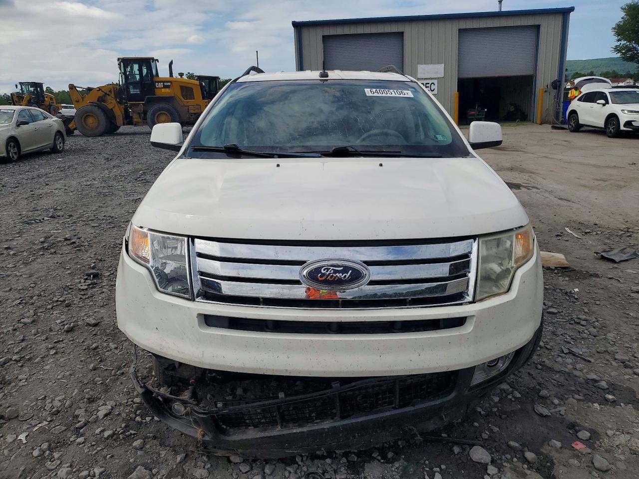 2010 Ford Edge Sel White vin: 2FMDK4JC4ABB17412