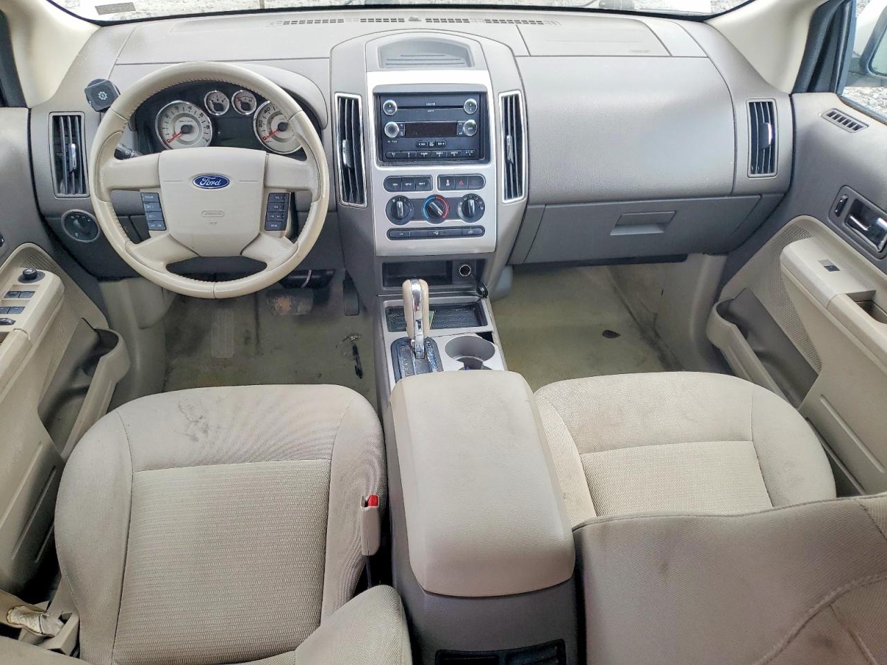 2010 Ford Edge Sel White vin: 2FMDK4JC4ABB17412