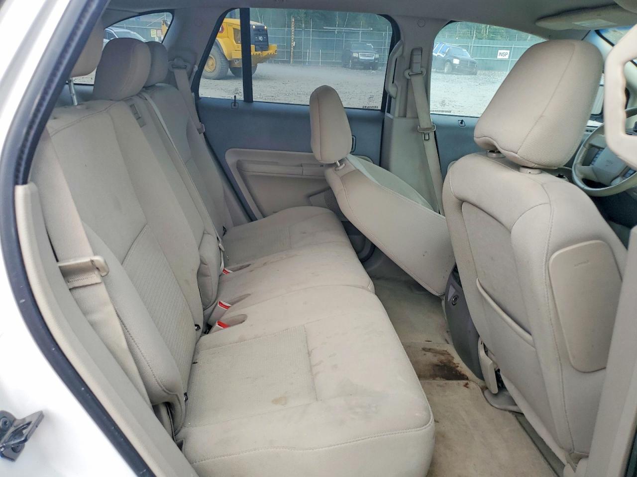 2010 Ford Edge Sel White vin: 2FMDK4JC4ABB17412