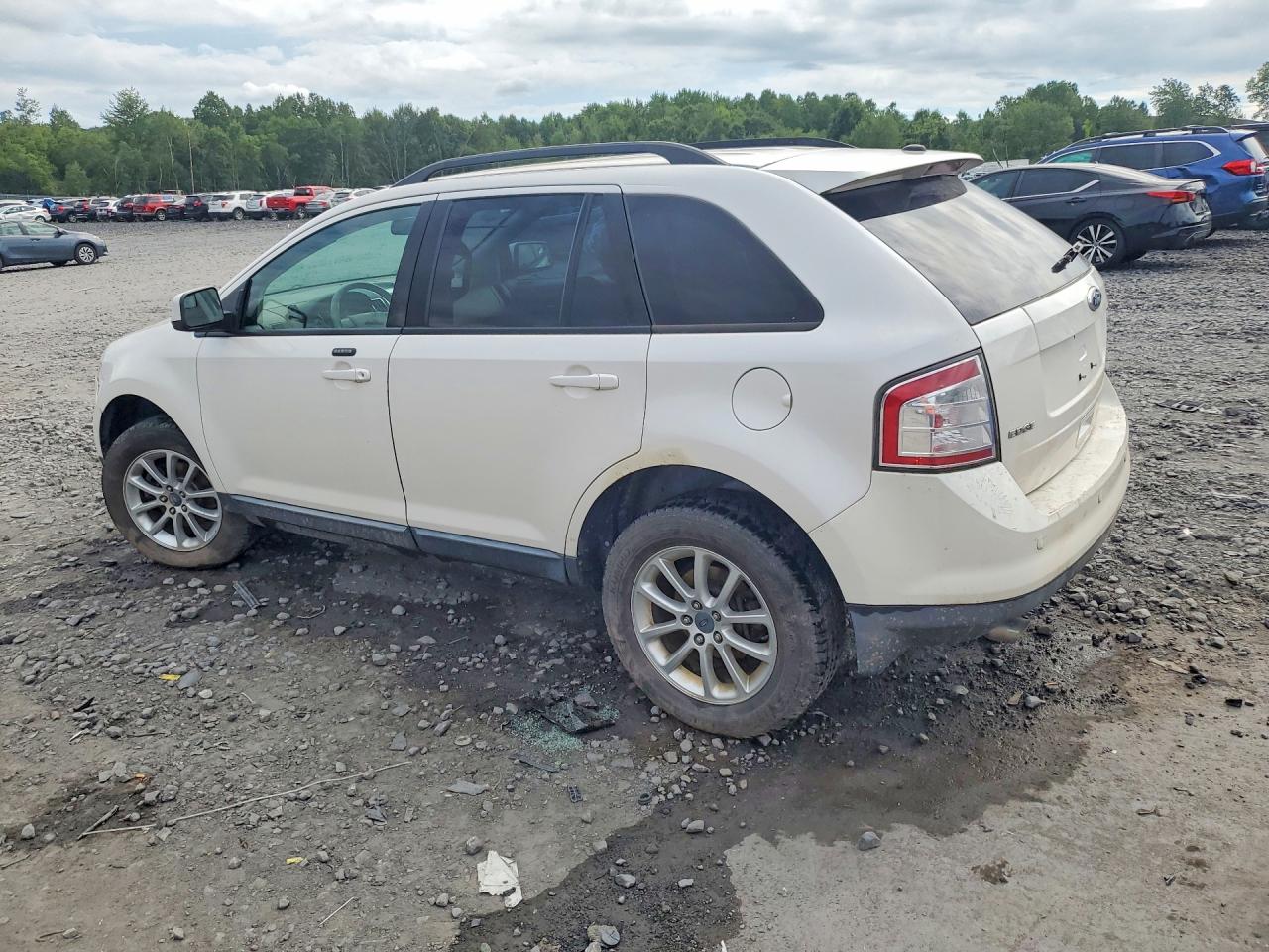 2010 Ford Edge Sel White vin: 2FMDK4JC4ABB17412