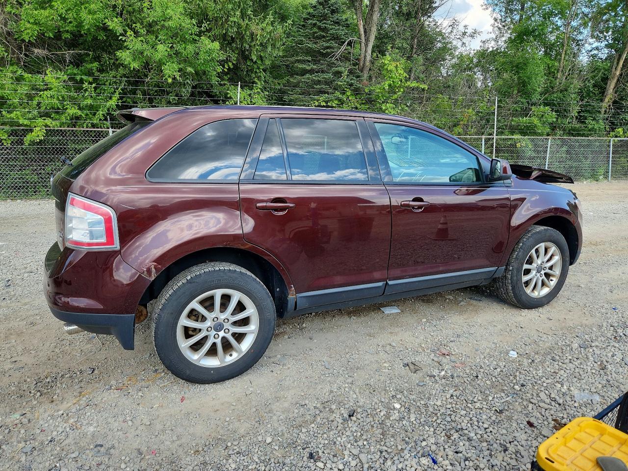 2010 Ford Edge Sel Burgundy vin: 2FMDK4JC4ABB40561