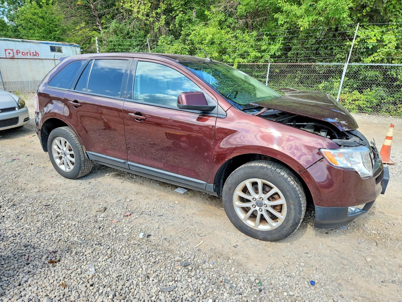 2010 Ford Edge Sel Burgundy vin: 2FMDK4JC4ABB40561