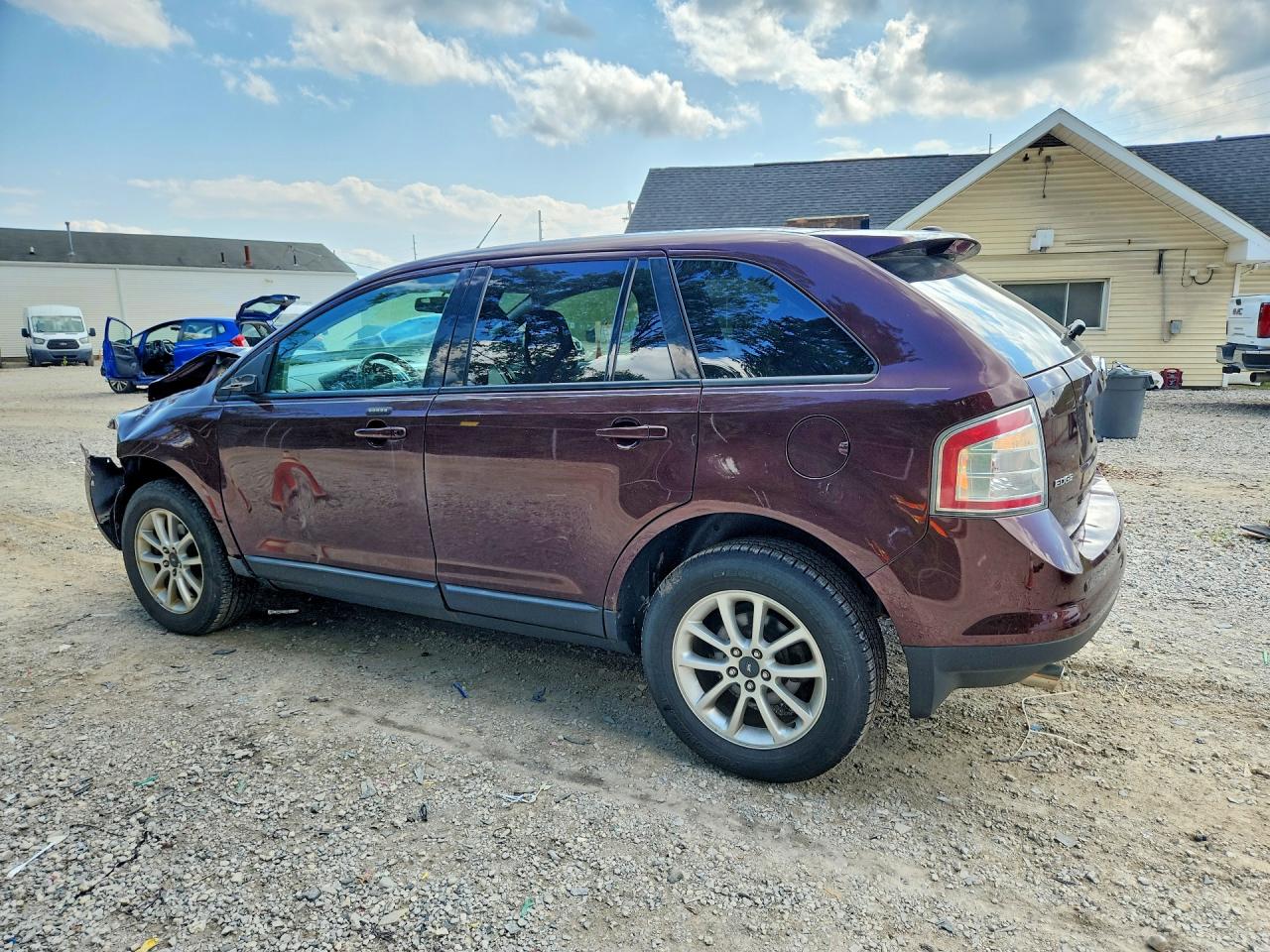 2010 Ford Edge Sel Burgundy vin: 2FMDK4JC4ABB40561