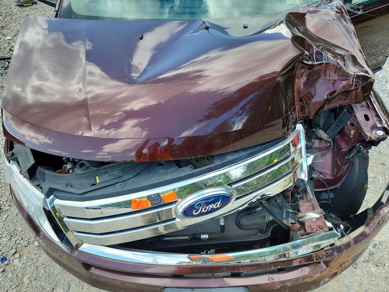 2010 Ford Edge Sel Burgundy vin: 2FMDK4JC4ABB40561