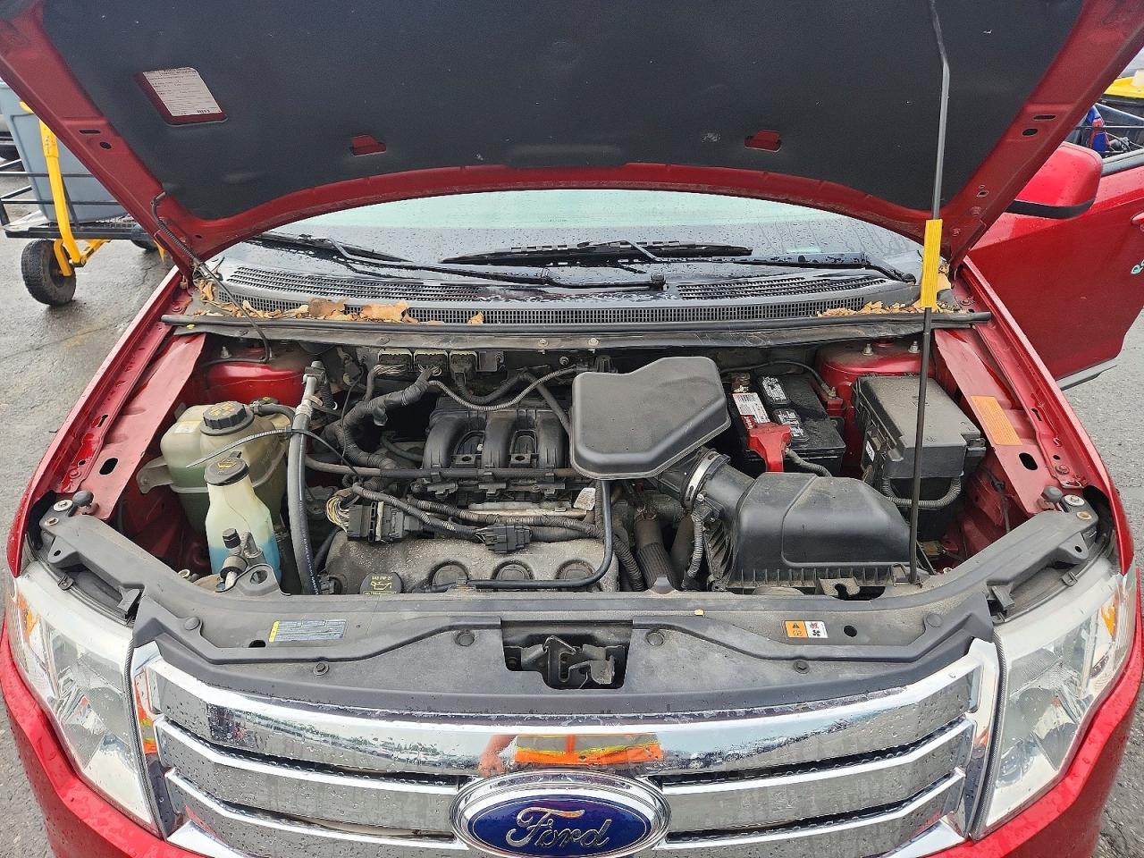 2010 Ford Edge Sel Red vin: 2FMDK4JC4ABB71261