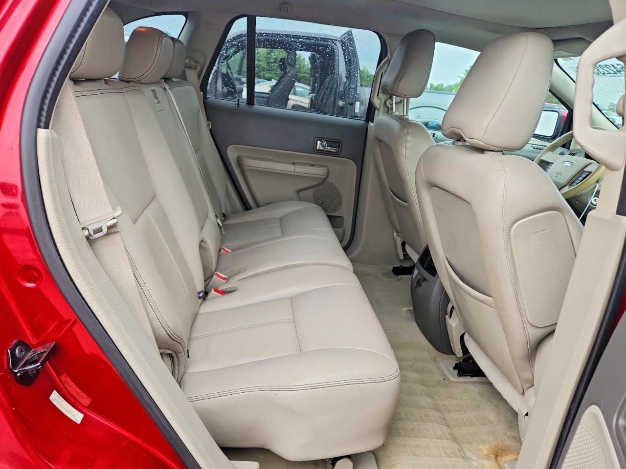 2010 Ford Edge Sel Red vin: 2FMDK4JC4ABB71261
